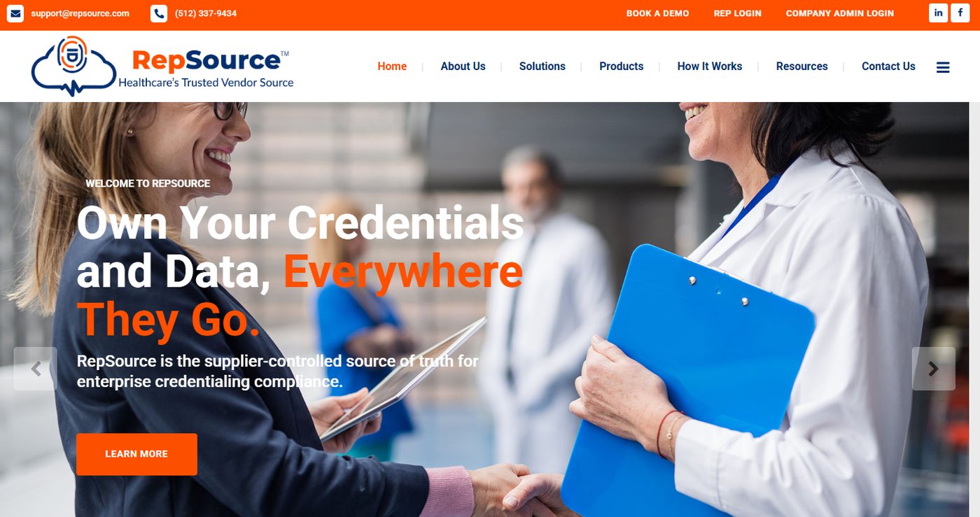 REPCARDz website screenshot