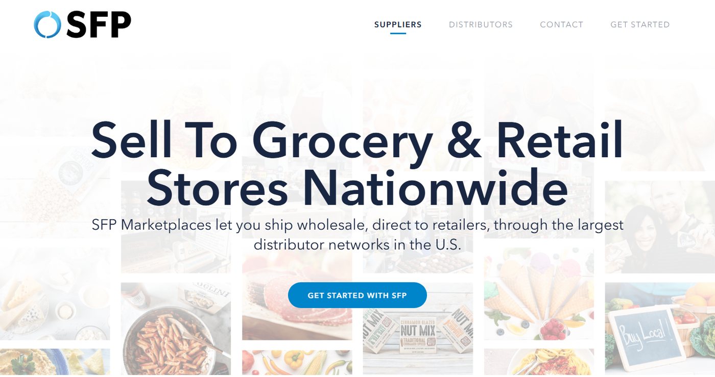 Specialty Food Partners website screenshot