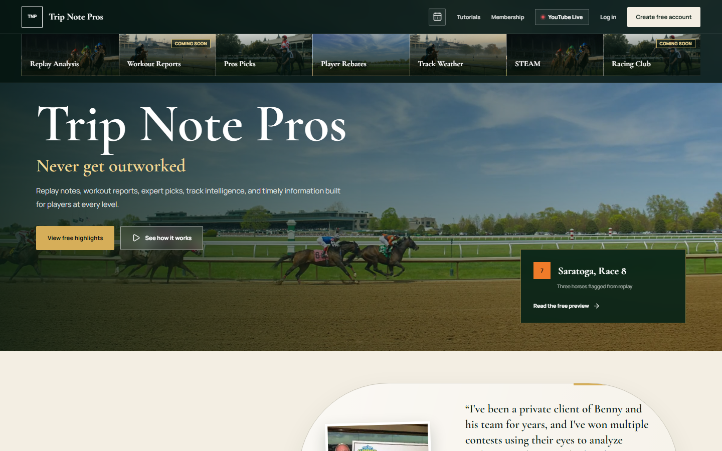 Trip Note Pros project screenshot